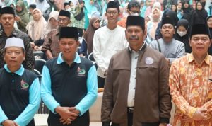 Walikota Serang Syafrudin hadir sekaligus membuka kegiatan Pekan Olahraga dan Seni Antar Diniyah (PORSADIN) Ke V Tahun 2022 tingkat Kecamatan Serang.di Halaman Gedung SDIT Bina Bangsa Kota Serang, Sabtu 13 Agustus 2022.