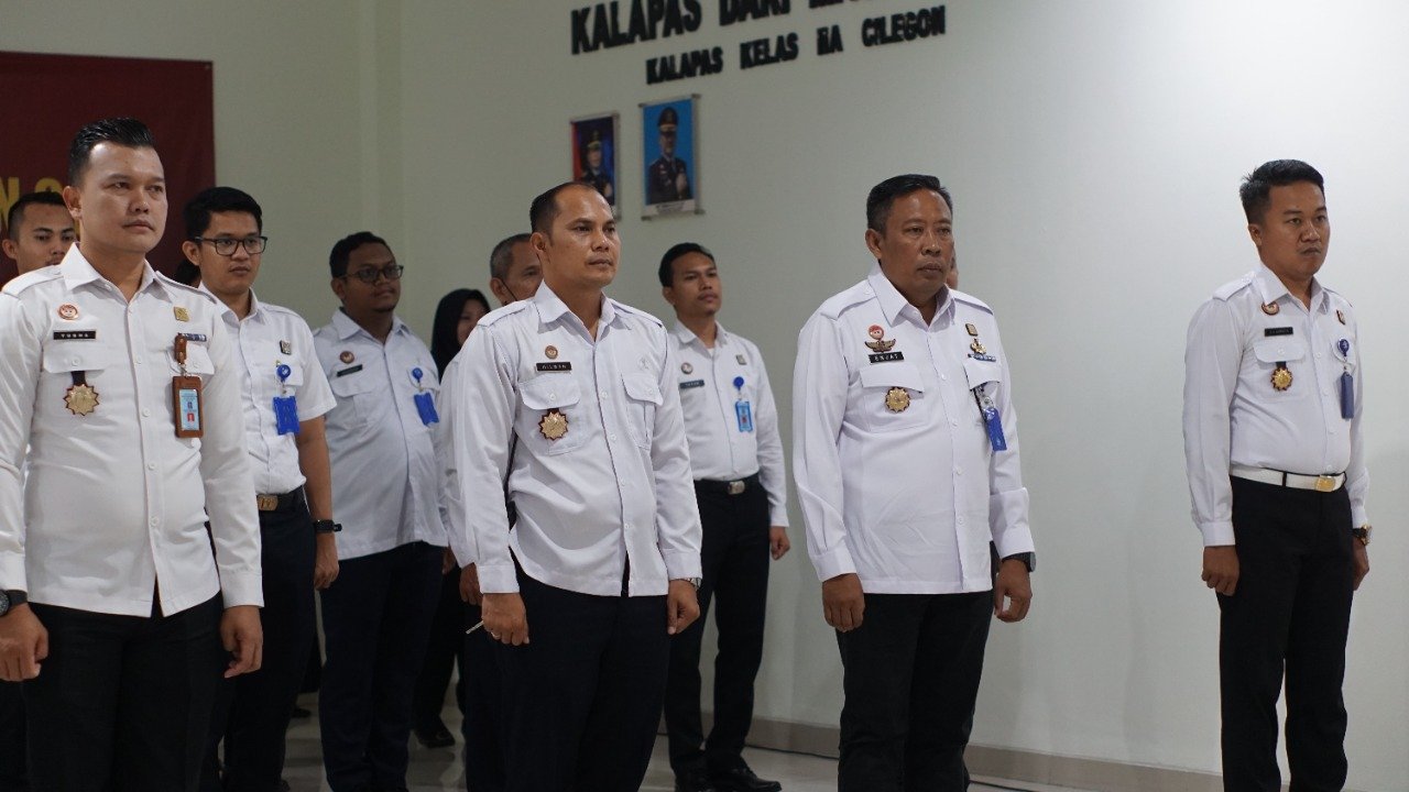 Semangat Baru, Lapas Cilegon Ikuti Apel Awal Tahun 2023 Bersama ...