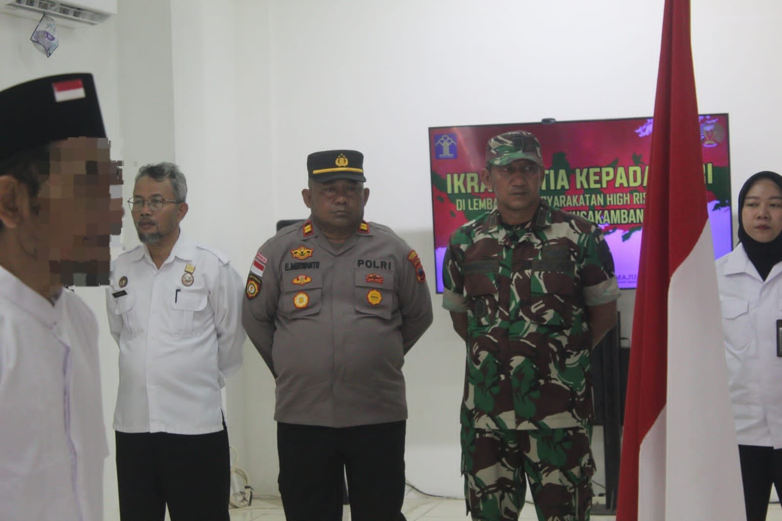 Ikrar Setia Kepada NKRI Napiter Di Lapas High Risk Pasir Putih | Www ...