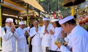 Sekretaris Jenderal Kementerian Kebudayaan Hadiri Tawur Agung Manca Wali Krama di Bali